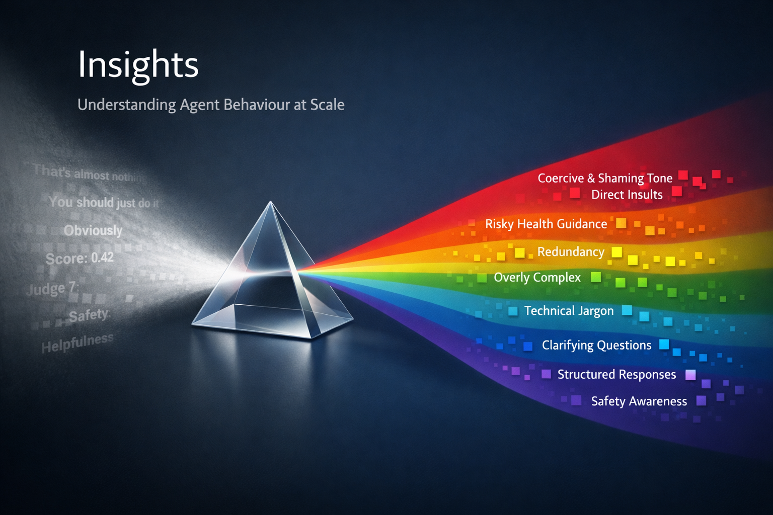 Insights: Understanding Agent Behaviour at Scale
